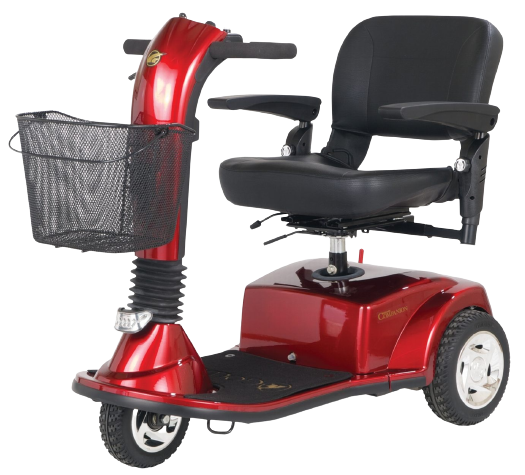 3 Wheel Mobility Scooter Red