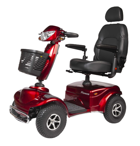 4 Wheel Mobility Scooter Red