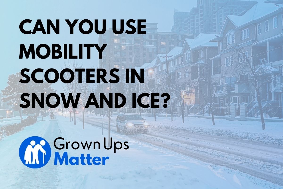 Can You Use Mobility Scooters on Snow and Ice